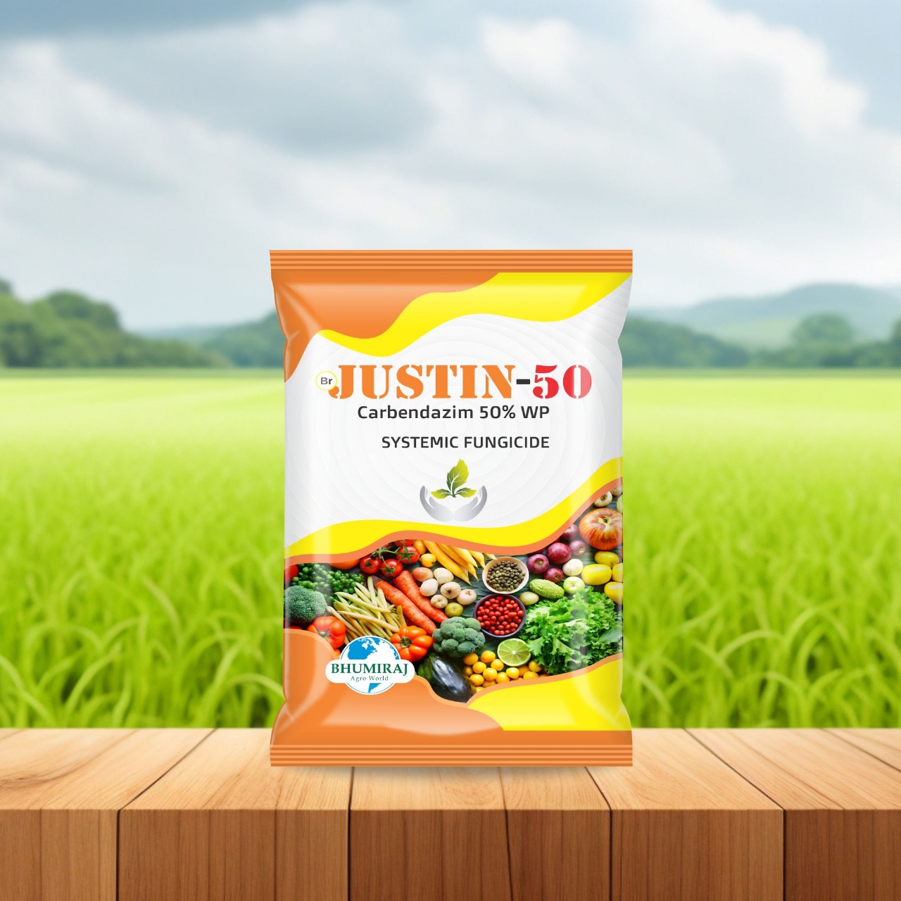 Justin 50 - Fungicides crop protection product by Bhumiraj Agro World